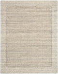 CK082 Ridge Grey Ivory Farmhouse Wool Area Rug