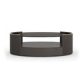 Love Oval Cocktail Table -Dark Chocolate