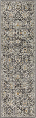 Oushak Home Charcoal Vintage Polypropylene Area Rug