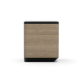Madera Plinth Nighstand - Chocolate