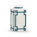 Parquetry Vase - Blue