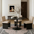 Hastings 36" Solid Wood And Oak Veneer Dining Table