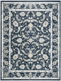 Dekor Slate/Ivory Vintage Polypropylene Area Rug