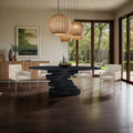 Marseille 90" Ash Veneer Dining Table