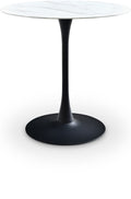 Hastings Black Marble Veneer Top And Iron Base Counter Height Table (3 Boxes)