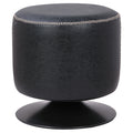 Gaia Ottoman in Vintage Black