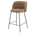 Millie Set of 2 Counter Stools – Canova Brown Chenille