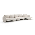 Overlap Right Chaise Sec Large Ecru