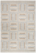 Nordic Grey Multicolor Modern Polyester Area Rug