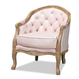 Genevieve Light Pink Chair