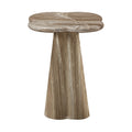 Morwenna Beige Concrete Indoor/Outdoor End Table - ET18