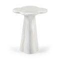 Morwenna White Concrete Indoor/Outdoor End Table - ET16