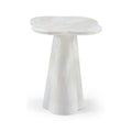 Morwenna White Concrete Indoor/Outdoor End Table - ET18