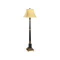 Wood Candlestick Floor Lamp