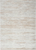 Dew Silver Beige Modern Polypropylene Area Rug