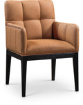 Ainsley Vegan Leather Upholstered Dining Arm Chair