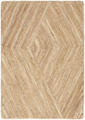 Graceful Taupe Modern Wool Area Rug