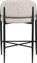 Dinara Fabric Upholstered Counter Stool