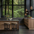 Marietta Velvet Upholstered Counter Stool
