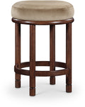 Marietta Velvet Upholstered Counter Stool