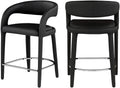 Sorbonne Vegan Leather Upholstered Counter Stool