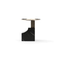 Overlap Dark Sectional Accent Table