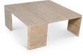 Laurence Natural Travertine Coffee Table