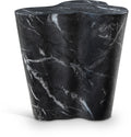 Marlena Marble Finish Concrete Indoor / Outdoor End / Side Table