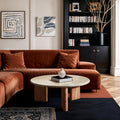 Bandol Cream / Natural Concrete And Fiberglass Indoor / Outdoor Coffee Table
