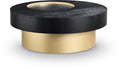 Lisbette Oak Veneer Top And Metal Base Coffee Table