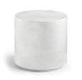 Hesper White Concrete Indoor/Outdoor End Table
