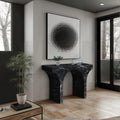 Pandora Marble Finish Console Table