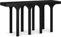 Viterbo Solid Wood And Oak Veneer Console Table