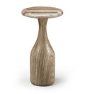 Rosamaria Beige Concrete Indoor/Outdoor End Table - ET20
