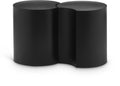 Eastley Black Iron 2pc. Modular Nesting End / Side Table - 2D