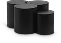 Eastley Black Iron 4pc. Modular Nesting Coffee Table - 4A