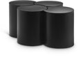 Eastley Black Iron 4pc. Modular Nesting Coffee Table - 4C
