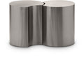 Eastley Silver Iron 2pc. Modular Nesting End / Side Table - 2D
