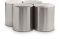 Eastley Silver Iron 4pc. Modular Nesting Coffee Table - 4C