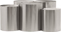 Eastley Silver Iron 5pc. Modular Nesting Coffee Table - 5A