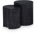 Eastley Black Iron 2pc. Modular Nesting End / Side Table - 2B
