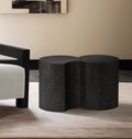 Eastley Black Iron 2pc. Modular Nesting End / Side Table - 2D