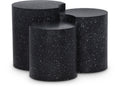 Eastley Black Iron 3pc. Modular Nesting End / Side Table - 3B