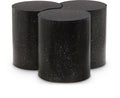 Eastley Black Iron 3pc. Modular Nesting Coffee Table - 3C
