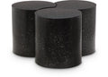 Eastley Black Iron 3pc. Modular Nesting Coffee Table - 3E