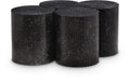 Eastley Black Iron 4pc. Modular Nesting Coffee Table - 4C