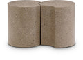 Eastley Taupe Iron 2pc. Modular Nesting End / Side Table - 2A
