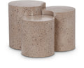 Eastley Taupe Iron 3pc. Modular Nesting End / Side Table - 3B