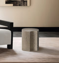 Eastley Taupe Iron End Table - ET16