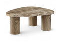 Sylvestra Beige Concrete Indoor/Outdoor Coffee Table